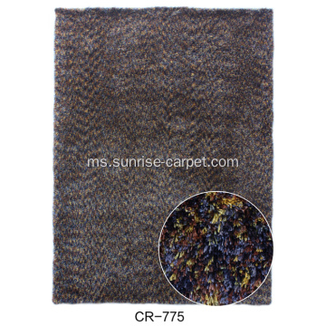 Microfiber Space Dyed Yarn Carpet Rug